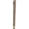 Ekena Millwork Traditional Traditional Smooth Bracket, Douglas Fir, 3 1/2"W x 44"D x 48"H BKT04X44X48TRA01SDF - alternate 2
